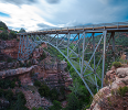 Bridge over a canyon